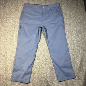 Gerry Men’s Venture Pants Zip cargo Size 36x29 Blue comfort & Mobility